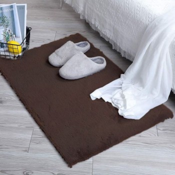 Alpha Furnishing 2 Piece Super Soft Non-Slip Door Mat for Living Room, Hall, Bathroom, Bedroom -  (Pack of 2)